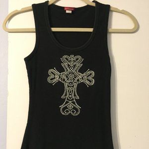 La Camilia Embellished Tank Top